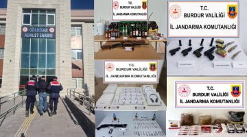 Burdur’da 31 ayrı baskında 16 kişi tutuklandı