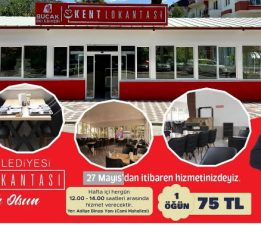 Bucak Belediyesi Kent Lokantası Açılıyor!