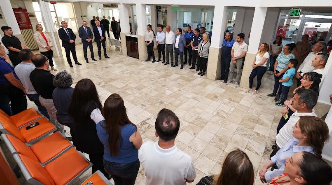 Başkan Ercengiz Personel ile bayramlaştı