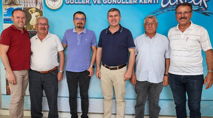 Mürseller Köyü Derneği’nden Başkan Ercengiz’e Ziyaret