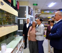 VALİ TÜLAY BAYDAR BİLGİHAN’DAN KADIN ESNAFLARA ZİYARET