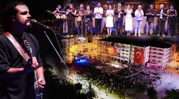 DEDUBLÜMAN, Burdur’da Müzik Şöleni Yaşattı