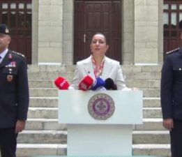 Vali Bilgihan, Basın mensuplarına Temmuz ayı Güvenlik ve Asayiş Bilgilendirme Toplantısı gerçekleştirdi.