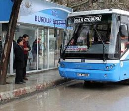 Burdur Halk Otobüsü taşıma fiyatlarına zam yapıldı