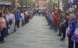 DEM Parti’den “Barış için insan zinciri” eylemi