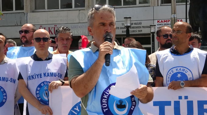 TÜRKİYE KAMU-SEN BURDUR ŞUBESİ’NDEN ZAM TEKLİFİNE SERT TEPKİ