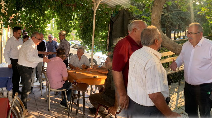 CHP’li Vekil Süleyman Bülbül Burdur’un Çavdır ilçesinde saha çalışmalarında Nabız Yokladı