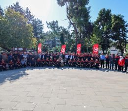 Başkan Ercengiz itfaiye personeliyle bir araya geldi