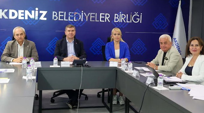 Akdeniz Belediyeler Birliği Encümen toplantısı gerçekleştirildi