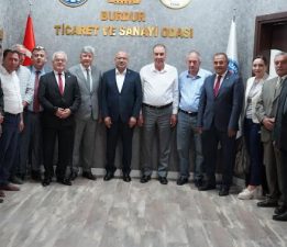 İYİ PARTİ HEYETİNDEN BAŞKAN YUSUF KEYİK’E ZİYARET