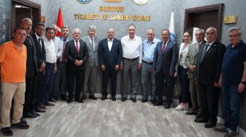 İYİ PARTİ HEYETİNDEN BAŞKAN YUSUF KEYİK’E ZİYARET