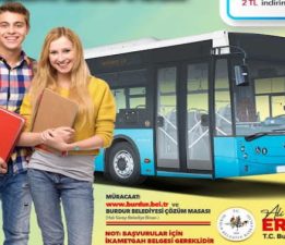 İkametini Burdur’a alan öğrenciye 2000 TL ulaşım desteği
