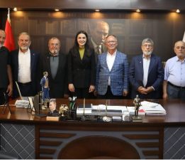SAADET PARTİSİNDEN BAŞKAN GÜMÜŞ’E ZİYARET
