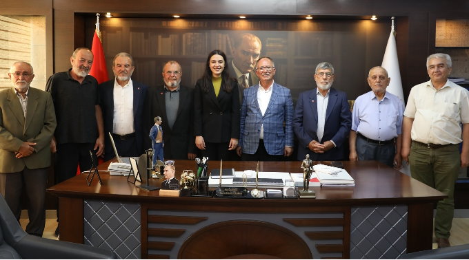 SAADET PARTİSİNDEN BAŞKAN GÜMÜŞ’E ZİYARET