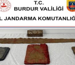 JANDARMADAN TARİHİ ESER OPERASYONU
