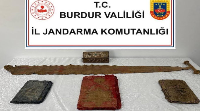 JANDARMADAN TARİHİ ESER OPERASYONU