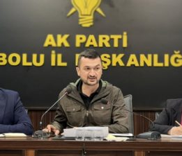 AK PARTİ BURDUR MİLLETVEKİLİ OĞUZ AK PARTİ BOLU TEŞKİLATI İLE BİR ARAYA GELDİ