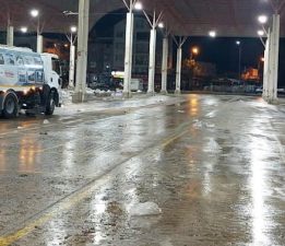 Festival ve Fuarın ardından Burdur Belediyesi’nden Yoğun Temizlik Çalışması