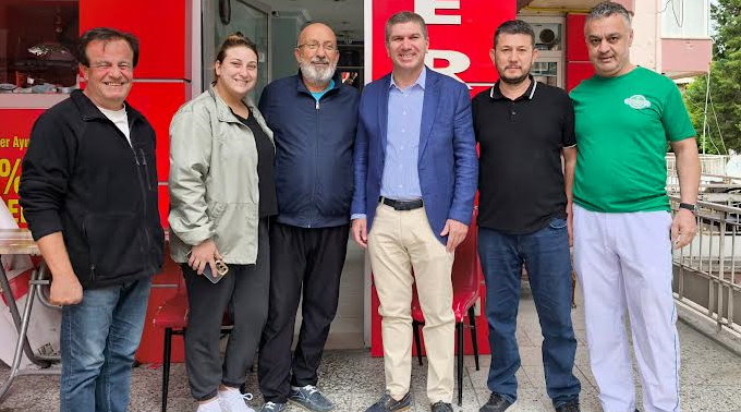 Başkan Ercengiz esnaf ziyaretlerine devam ediyor