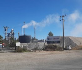 ”Boğaçayı Asfalt Tesisinden Yükselen Dumanlar” konulu basın açıklaması