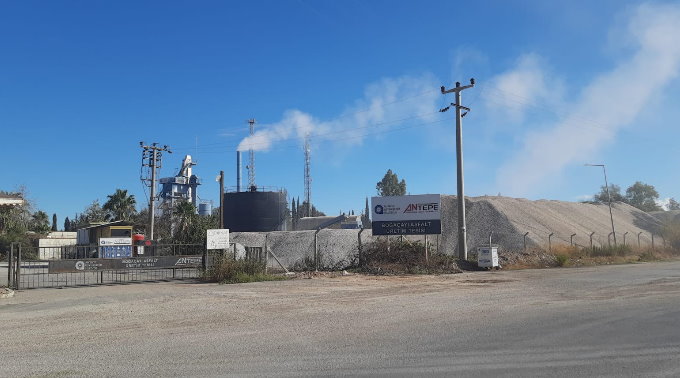 ”Boğaçayı Asfalt Tesisinden Yükselen Dumanlar” konulu basın açıklaması