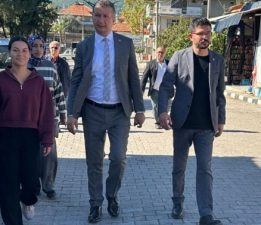 BAŞKAN OKTAY CHP MV. AKBULUT İLE BİRLİKTE KOCAALİLER BELDESİNDE ZİYARETLERDE BULUNDU