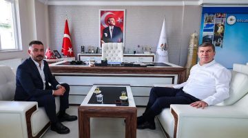 Emek Mahallesi Muhtarından Başkan Ercengiz’e Ziyaret