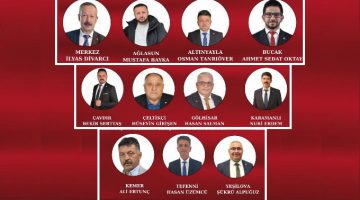 CHP Burdur İlçe Başkanları Belli Oldu