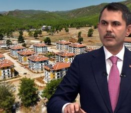 Bakan Kurum’dan 500 bin konut projesine ilişkin paylaşım