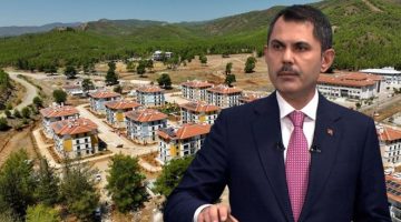 Bakan Kurum’dan 500 bin konut projesine ilişkin paylaşım