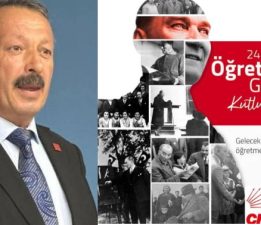 Başkan İlyas Divarcı’dan 24 Kasım Öğretmenler Günü mesajı