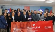 CHP BURDUR KADIN KOLLARINDAN 25 KASIM MESAJI “Şiddete mecbur değiliz!”