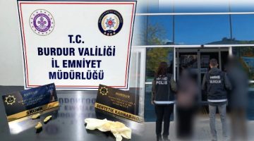 Burdur’da Uyuşturucu Operasyonu