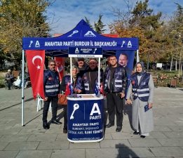 Anahtar Parti Burdur İl Teşkilatı sahaya İndi