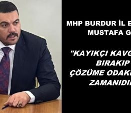 BAŞKAN MUSTAFA GÜN “KAYIKÇI KAVGASINI BIRAKIP ÇÖZÜME ODAKLANMA ZAMANIDIR”
