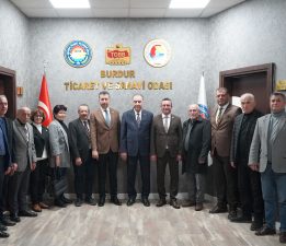 CHP BURDUR’DAN BAŞKAN YUSUF KEYİK’E ZİYARET