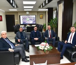 Başkan Ercengiz’den DSİ 8. Bölge Müdürlüğü’ne Ziyaret