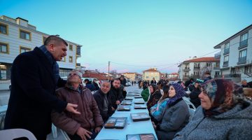 Gönül Sofrası, Ramazan’ın 6. gününde Bağlar Mahallesi ve Hızırilyas Mahallesinde kuruldu.