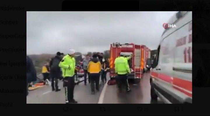 Antalya’da otobüs devrildi: En az 8 kişi öldü, 26 kişi yaralandı