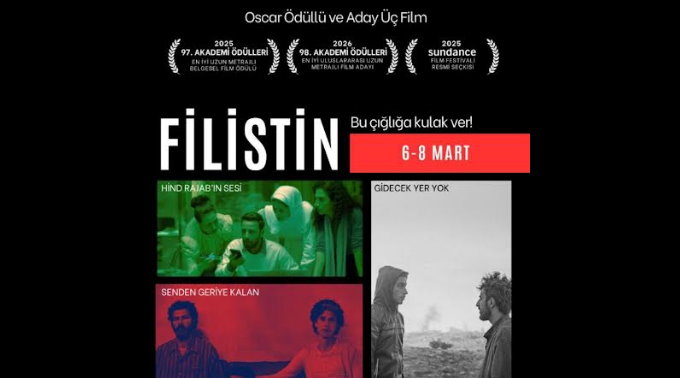 BURDUR’DA FİLİSTİN FİLMLERİ GÖSTERİM TARİHLERİ VE SAATLERİ AÇIKLANDI