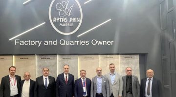 BAŞKAN YUSUF KEYİK’TEN İZMİR MERMER FUARINDA ÜYELERİNE DESTEK