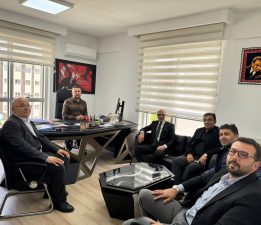 Başkan Mustafa Özboyacı ziyaretler gerçekleştirdi