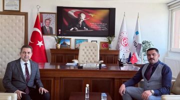 MHP Burdur İl Başkanı Mustafa Gün’den İŞKUR İl Müdürü Hüseyin Güngör’e ziyaret