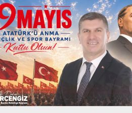 BAŞKAN ERCENGİZ’DEN 19 MAYIS KUTLAMA MESAJI