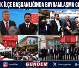 CHP Bucak İlçe Başkanlığı’nda Bayramlaşma Programı Gerçekleştirildi