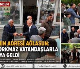 Milletvekili Adem Korkmaz Bayramda Ağlasunlularla Buluştu