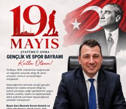 BAŞKAN YARIMCISI ALİ SAY’DAN 19 MAYIS GENÇLİK VE SPOR BAYRAMI MESAJI