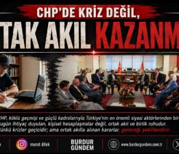 CHP’de Kriz Değil, Ortak Akıl Kazanmalı