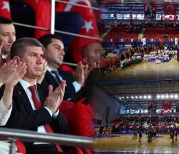 BAŞKAN ERCENGİZ VE EŞİ GENÇLİK VE SPOR BAYARMI ETKİNLİĞİNE KATILDI