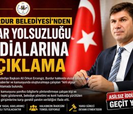 Başkan Ercengiz’den “İmar Yolsuzluğu” İddialarına Sert Tepki